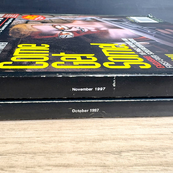PC Gamer magazine lot – 2 Issues from 1997 - No CDs - Duke Nukem, Quake II