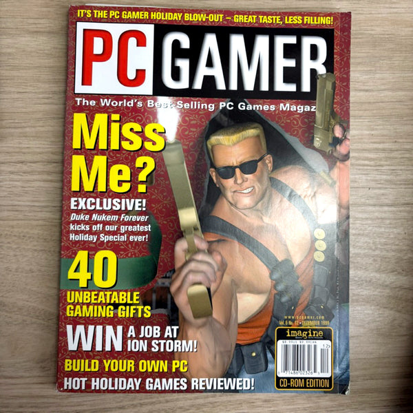 PC Gamer magazine lot – 10 Issues from 1999 - No CDs