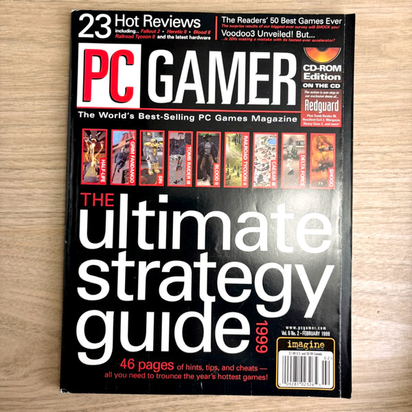 PC Gamer magazine lot – 10 Issues from 1999 - No CDs