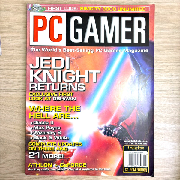 PC Gamer magazine lot – 10 Issues from 2000 - No CDs