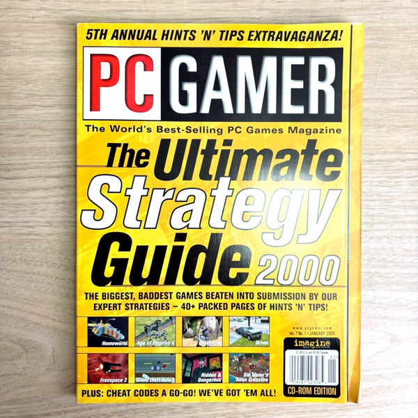 PC Gamer magazine lot – 10 Issues from 2000 - No CDs