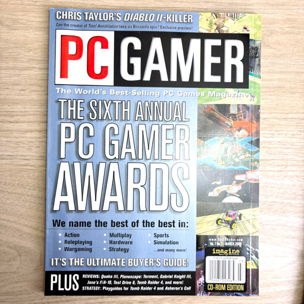 PC Gamer magazine lot – 10 Issues from 2000 - No CDs