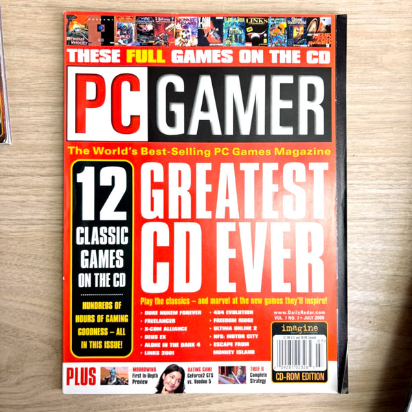 PC Gamer magazine lot – 10 Issues from 2000 - No CDs