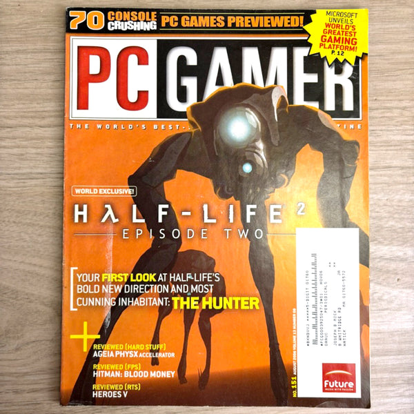 PC Gamer magazine lot – 13 Issues complete 2006 - No CDs - NextStage Vintage