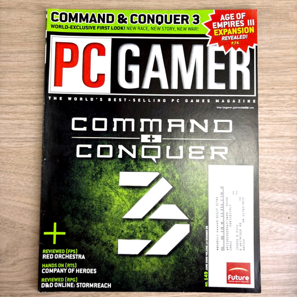 PC Gamer magazine lot – 13 Issues complete 2006 - No CDs - NextStage Vintage