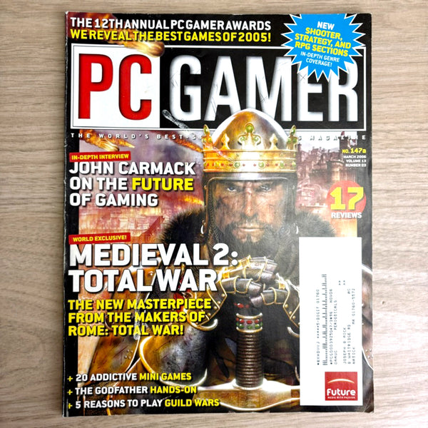 PC Gamer magazine lot – 13 Issues complete 2006 - No CDs - NextStage Vintage