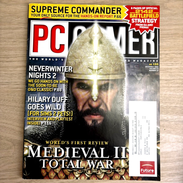 PC Gamer magazine lot – 13 Issues complete 2006 - No CDs - NextStage Vintage