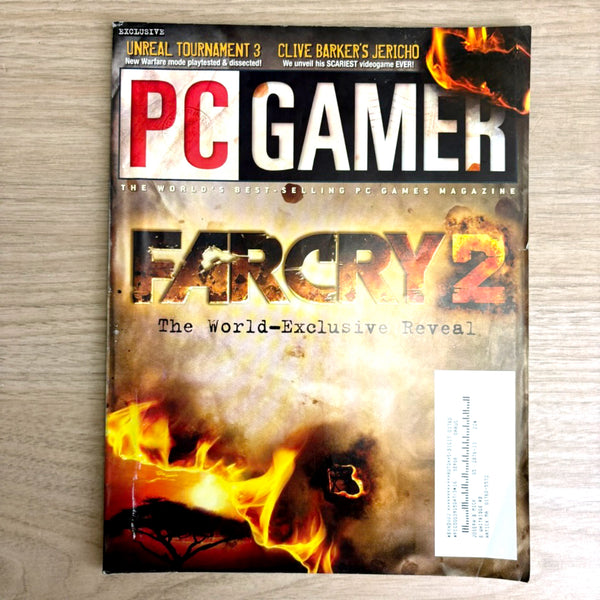 PC Gamer magazine lot – 6 issues from 2007 - No CDs - NextStage Vintage