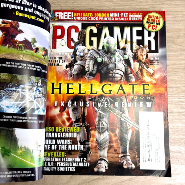 PC Gamer magazine lot – 6 issues from 2007 - No CDs - NextStage Vintage