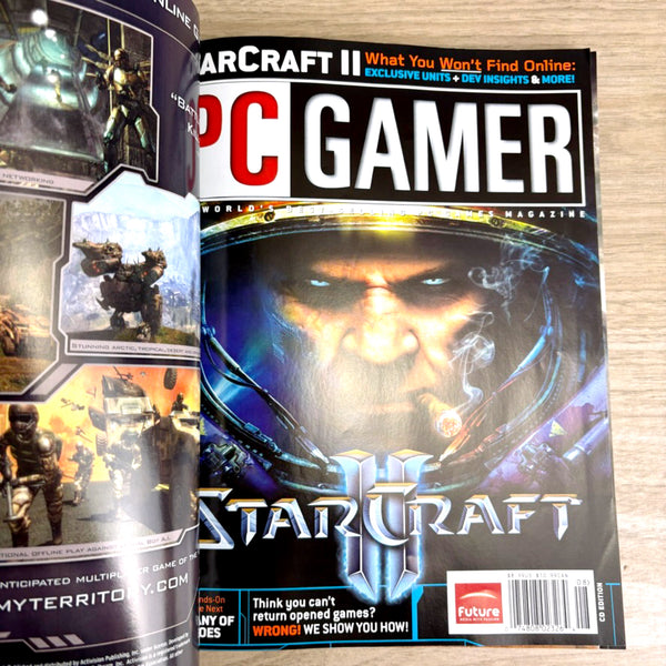 PC Gamer magazine lot – 6 issues from 2007 - No CDs - NextStage Vintage