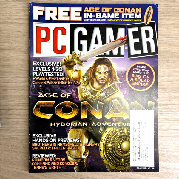 PC Gamer magazine lot – 7 Issues from 2008 - No CDs - NextStage Vintage