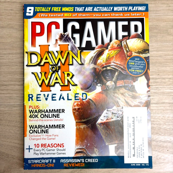 PC Gamer magazine lot – 7 Issues from 2008 - No CDs - NextStage Vintage