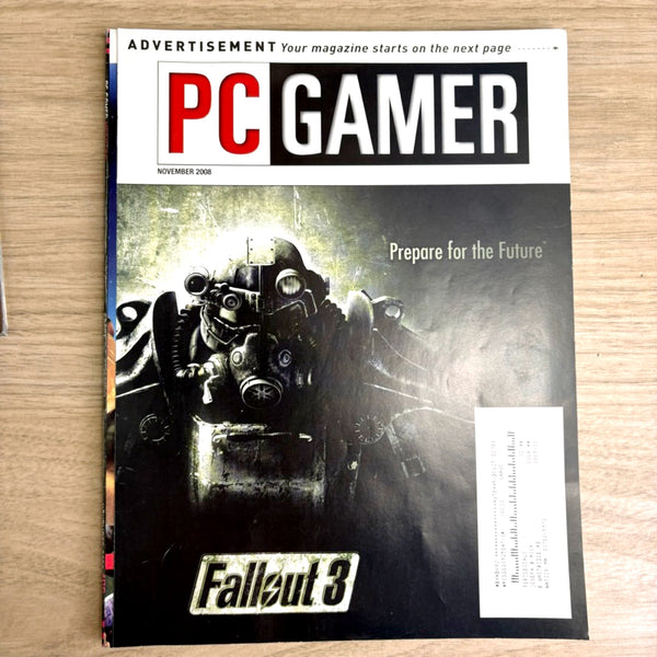 PC Gamer magazine lot – 7 Issues from 2008 - No CDs - NextStage Vintage