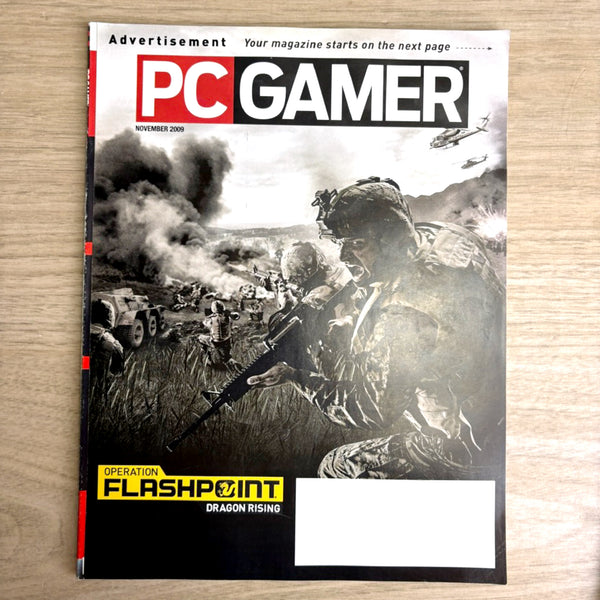 PC Gamer magazine lot – 7 Issues from 2009 - No CDs - NextStage Vintage