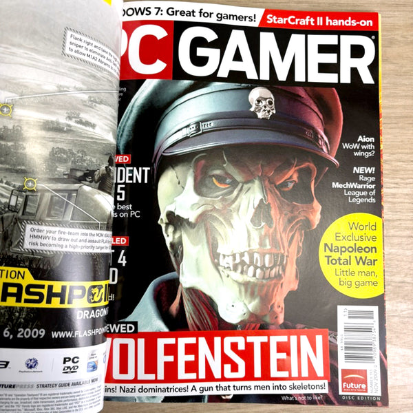 PC Gamer magazine lot – 7 Issues from 2009 - No CDs - NextStage Vintage