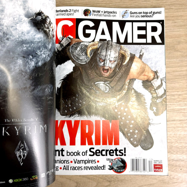 PC Gamer magazine lot – 9 Issues from 2010, 2011 - No CDs - NextStage Vintage