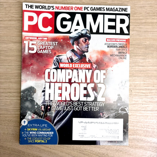 PC Gamer magazine lot – 8 Issues from 2012 - NextStage Vintage