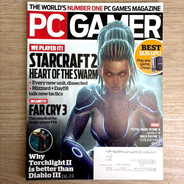 PC Gamer magazine lot – 8 Issues from 2012 - NextStage Vintage