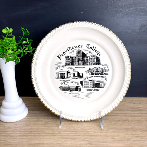 Providence College vintage souvenir plate - vintage college memorabilia - NextStage Vintage