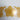 Vintage Pyrex divided casserole and lid 9450 - 1 1/2 quart - Butterfly Gold - NextStage Vintage
