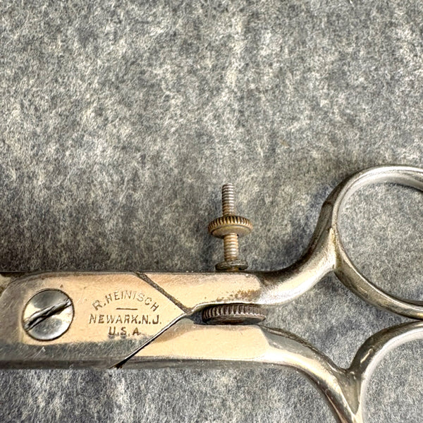 R. Heinisch buttonhole scissors with original set screw - antique - NextStage Vintage
