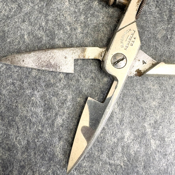 R. Heinisch buttonhole scissors with original set screw - antique - NextStage Vintage