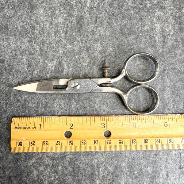 R. Heinisch buttonhole scissors with original set screw - antique - NextStage Vintage