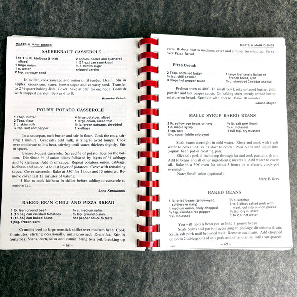 Recipes from the Master Chefs of Our Lady Of Czestochowa Pairsh - Turners Falls, MA - NextStage Vintage