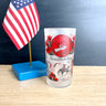 South Dakota souvenir state glass - 1950s Federal Glass printed glassware - NextStage Vintage