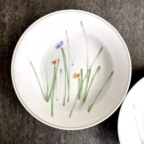 Studio Nova by Mikasa Sketch Book II 8 1/4" rim soup bowl - set of 2 - discontinued pattern - NextStage Vintage