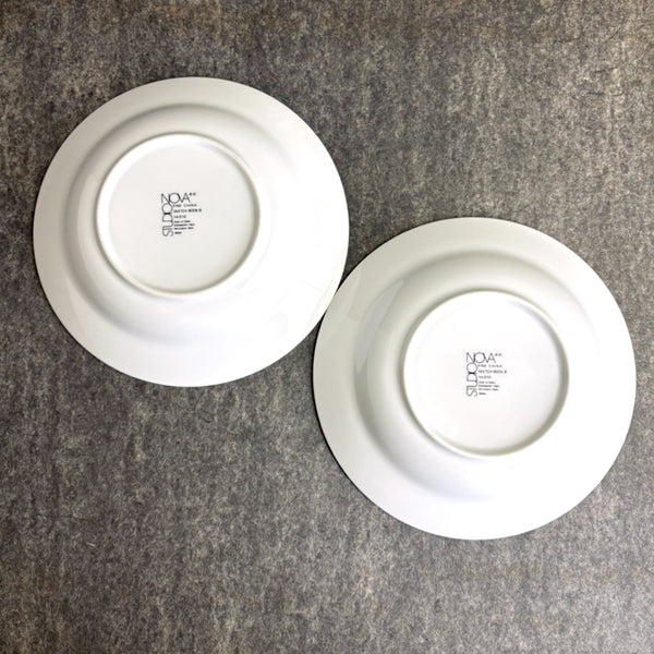 Studio Nova by Mikasa Sketch Book II 8 1/4" rim soup bowl - set of 2 - discontinued pattern - NextStage Vintage