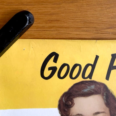 Mid-century school health poster, National Tuberculosis Association, Good Food Helps You Grow - NextStage Vintage