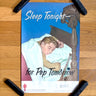 Vintage 1956 health poster – Sleep Tonight for Pep Tomorrow – National Tuberculosis Association - NextStage Vintage