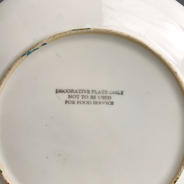 Tennessee state souvenir plate - 1950s vintage - NextStage Vintage