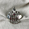 Vintage Trifari silver tone crown brooch - NextStage Vintage