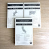 US Govt. flight information publication, U.S. Terminal Procedures - lot of 3 - 1992 - NextStage Vintage
