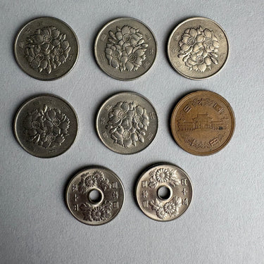 World Coin & Currency Lot Asia Caribbean Pacific Japan Korea Philippines Qing Dynasty Gibraltar Starter Collection