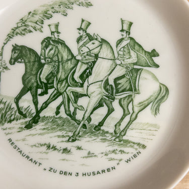Johann Haviland Zu Den 3 Husaren Restaurant Plate Dish Rasper Söhne Vintage