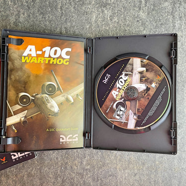 DCS A-10C Warthog PC Flight Combat Sim 2011 Eagle Dynamics DVD Sealed XP Vista 7