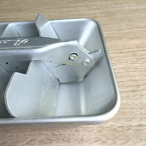 Admiral metal ice cube tray - vintage 1950s ice maker - NextStage Vintage