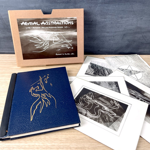 Aerial Abstractions No. 1 - folio, frame, book - Robert E. Fulton Jr. - NextStage Vintage