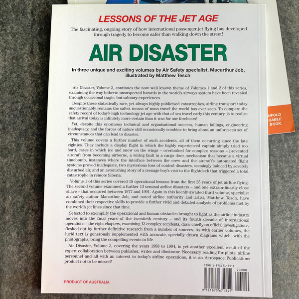 Air Disaster Vol 1-4 - Macarthur Job - softcover - 1994-2001