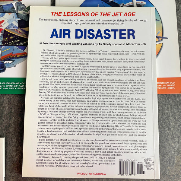 Air Disaster Vol 1-4 - Macarthur Job - softcover - 1994-2001