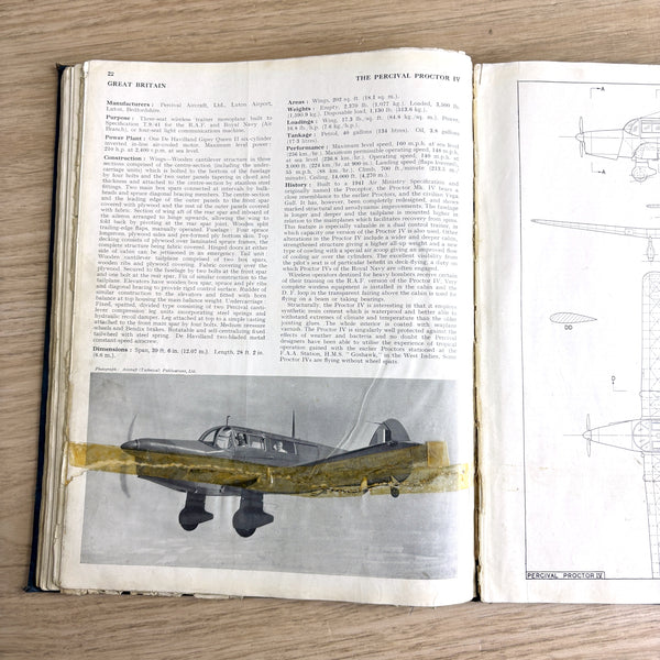 Aircraft of the Fighting Powers Volume 5 - 1944 - WWII aircraft and ads