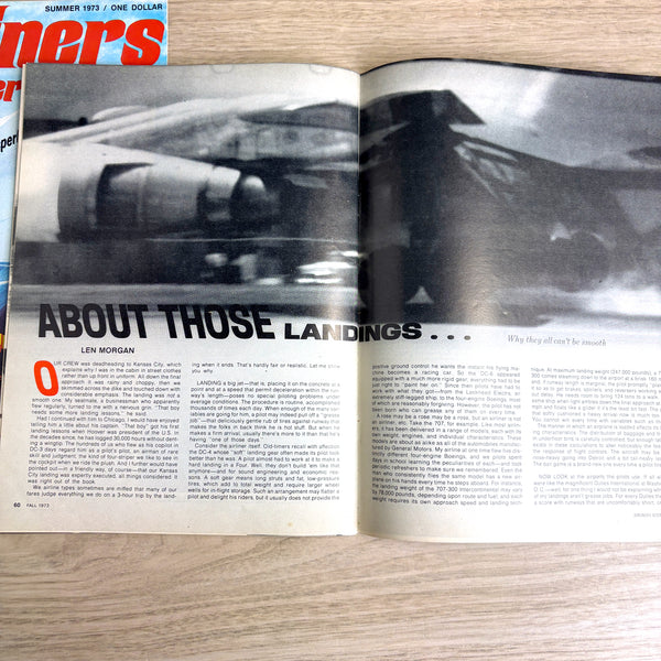 Airliners International magazine - 4 issues - 1973-1974 - Premiere Issue