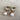 Akola goldtone hoop with raffia and pearl huggie C-hoop earrings - NextStage Vintage