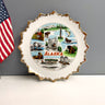 Alaska souvenir state plate - 1960s vintage - NextStage Vintage