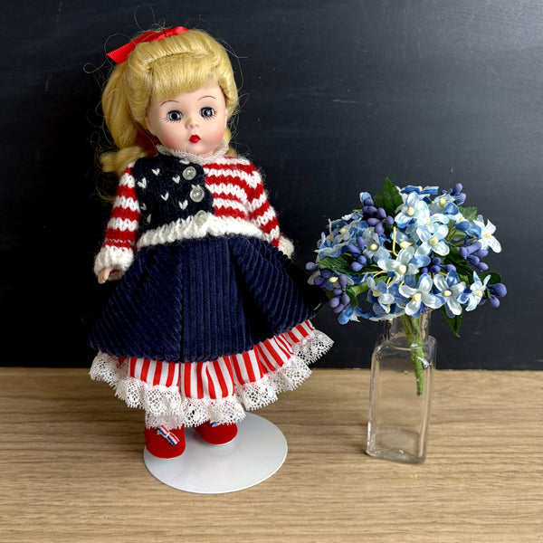 Madame Alexander American Girl Wendy doll with stand - blonde hair