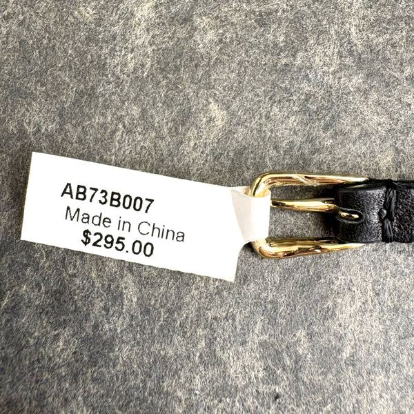 Alexis Bittar crystal & goldtone leather wrap bracelet - NWT $295 - NextStage Vintage