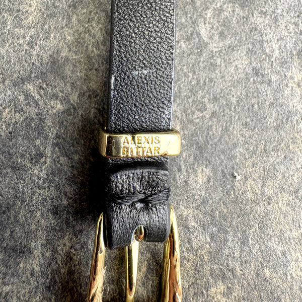 Alexis Bittar crystal & goldtone leather wrap bracelet - NWT $295 - NextStage Vintage